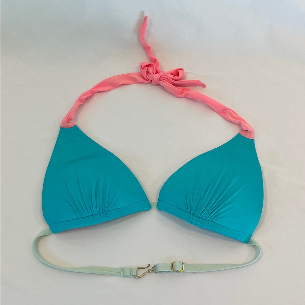 B. Swim Aqua and Coral Bikini Top